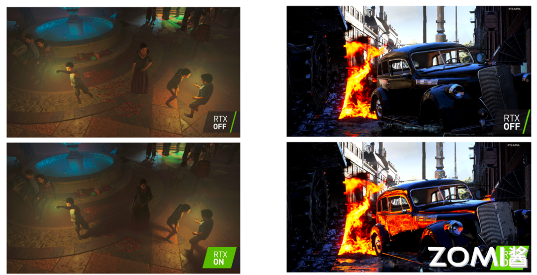 RT Core 效果对比