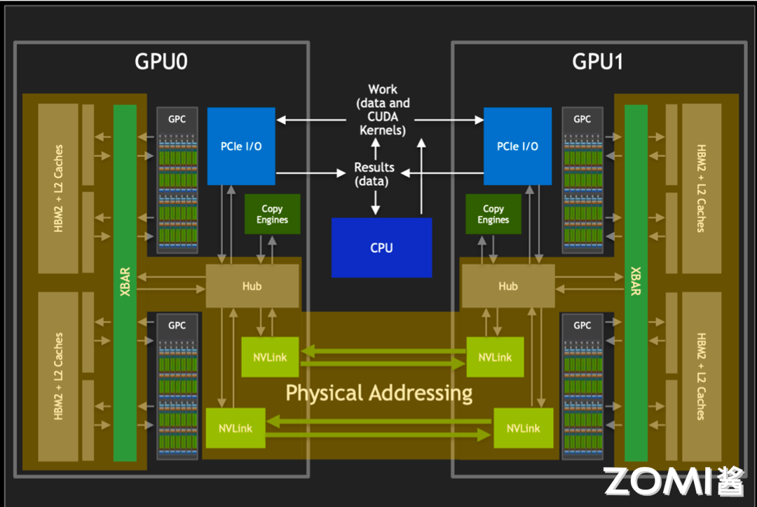 NV Switch 物理内存共享